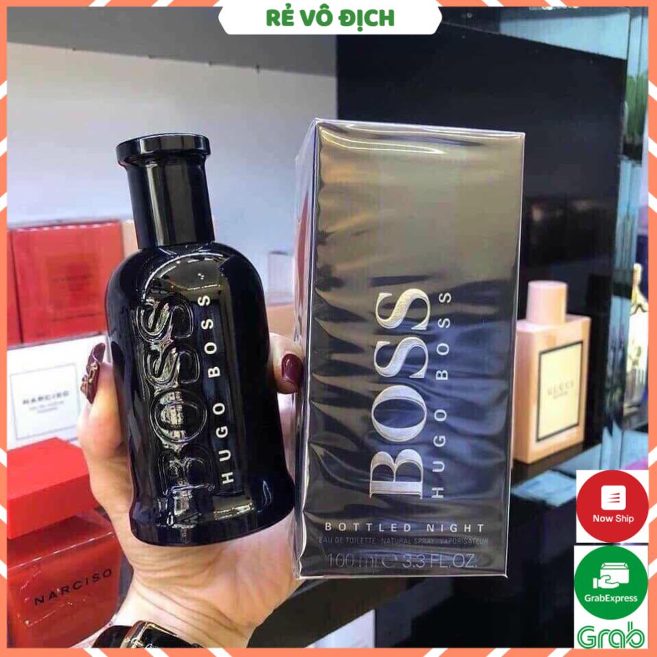 Nước Hoa Dầu Thơm Nam Hugô Boss Bottle Night 100ml EDT Mạnh Mẽ Lịch Lãm