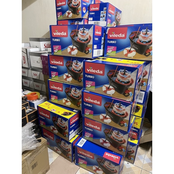 🇩🇪Cây lau nhà Vileda Turbo