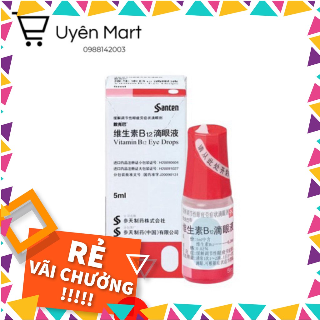 Nước nhỏ mắt cận Sancoba Nhật Bản hỗ trợ giảm cận thị 5ml