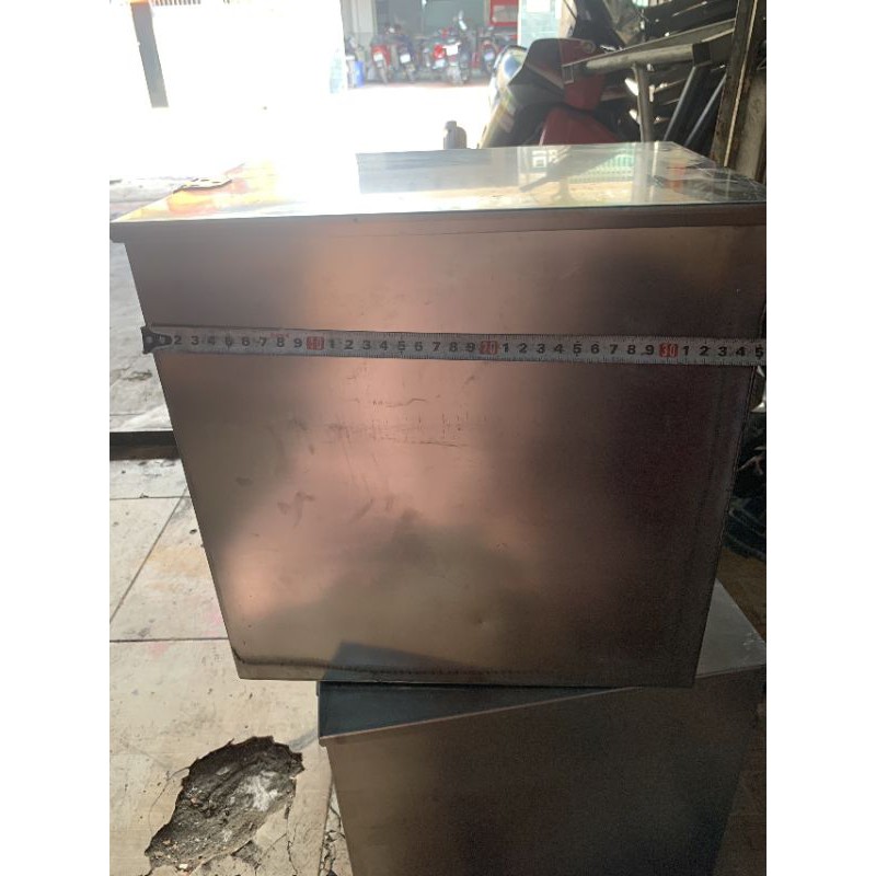 Thùng đồ nghề Inox Lớn Cho Xe Ba Gác Xe Ba Bánh Chở Hàng
