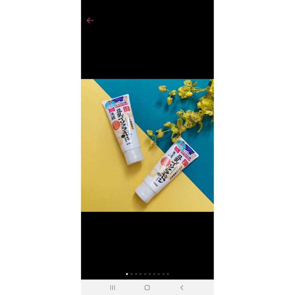 SỮA RỬA MẶT ĐẬU NÀNH SANA NHẬT