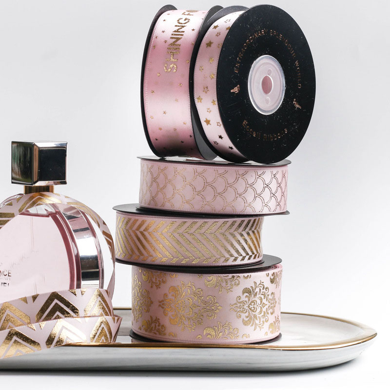 10 cuộn dây ruy băng trang trí hộp quà dễ thương