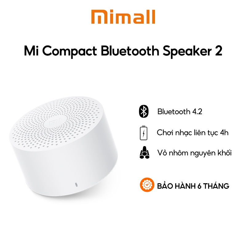 Loa Bỏ Túi Xiaomi Mi Compact Speaker 2 - Hàng chính hãng - Bảo hành 6 tháng