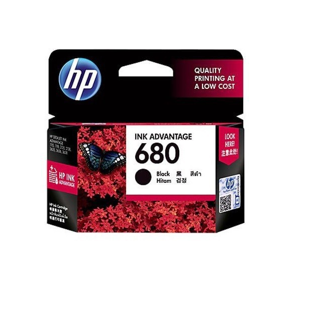 COMBO Mực in phun màu HP 680 Đen và Màu - HP DeskJet Ink Advantage 3635 - 2135 - 3835 - 4535 - 1115 - 4675