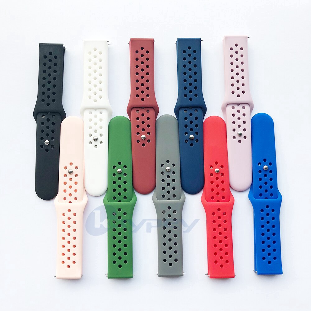 Dây đeo silicon thay thế cho đồng hồ thông minh for Xiaomi Amazfit Bip Youth 1S U 20mm