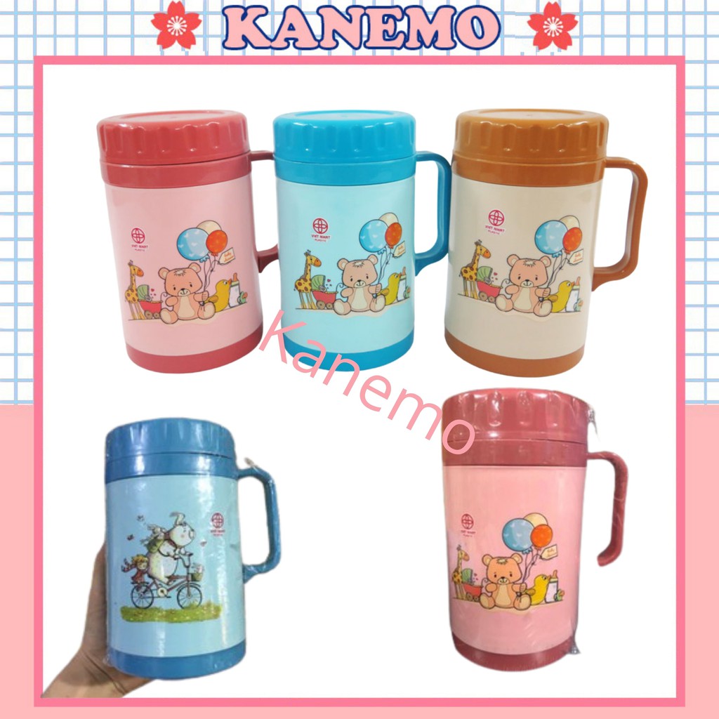 Ca nước giữ nhiệt Kanemo ca giữ nhiệt nhựa Việt Nhật
