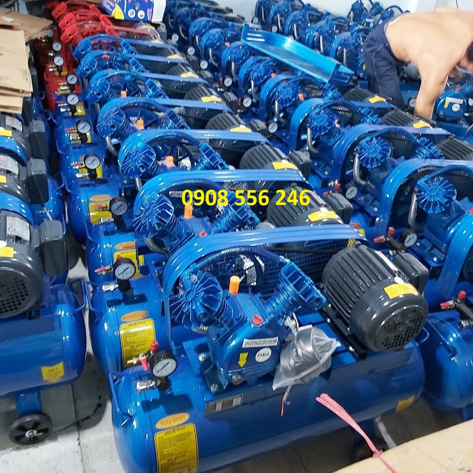 Máy nén khí Puma dây curoa 75 lít moter 1hp