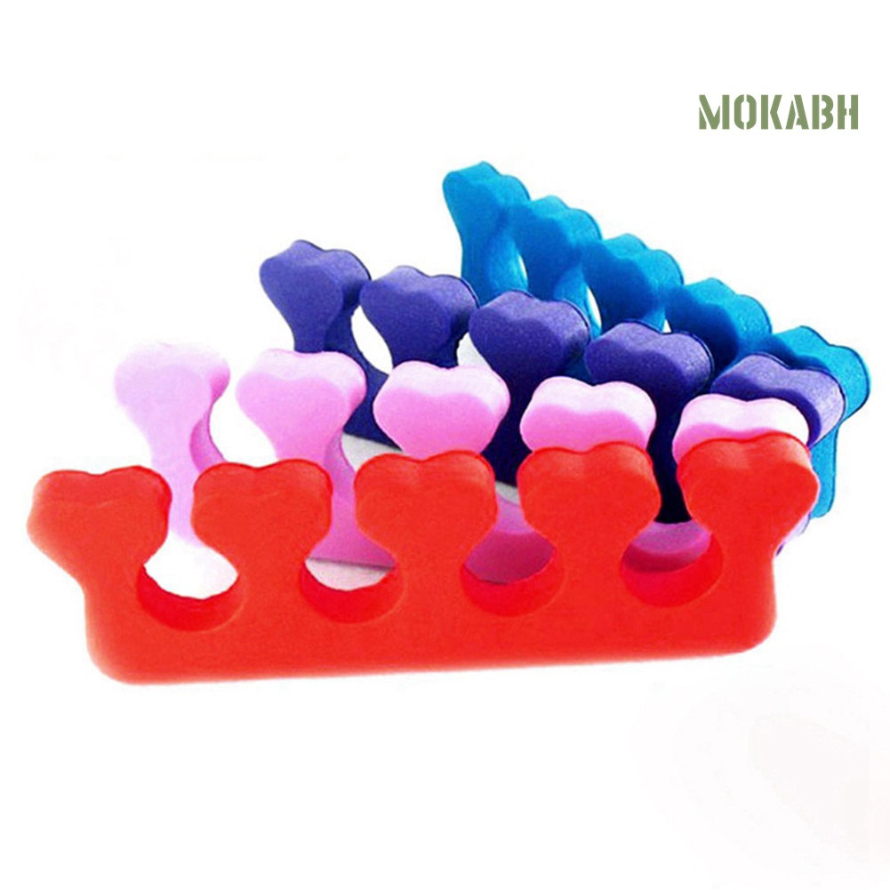 Set 10 / 20 Miếng Xốp Mềm Tách Ngón Chân Để Làm Móng Nghệ Thuật