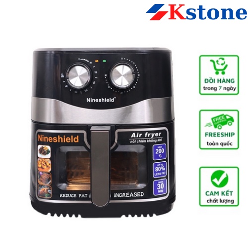 NỒI CHIÊN KHÔNG DẦU CƠ NINESHIELD 10.5L KB-8002