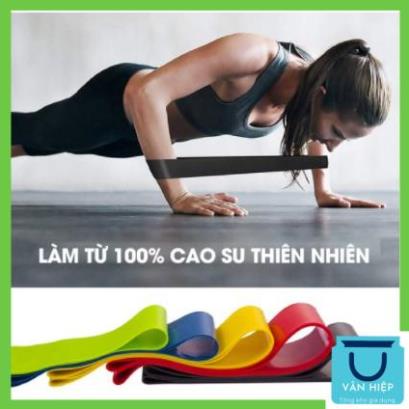 Dây kháng lực tập mông, Dây miniband cao su tập gym, chân ,đùi vanhiep1