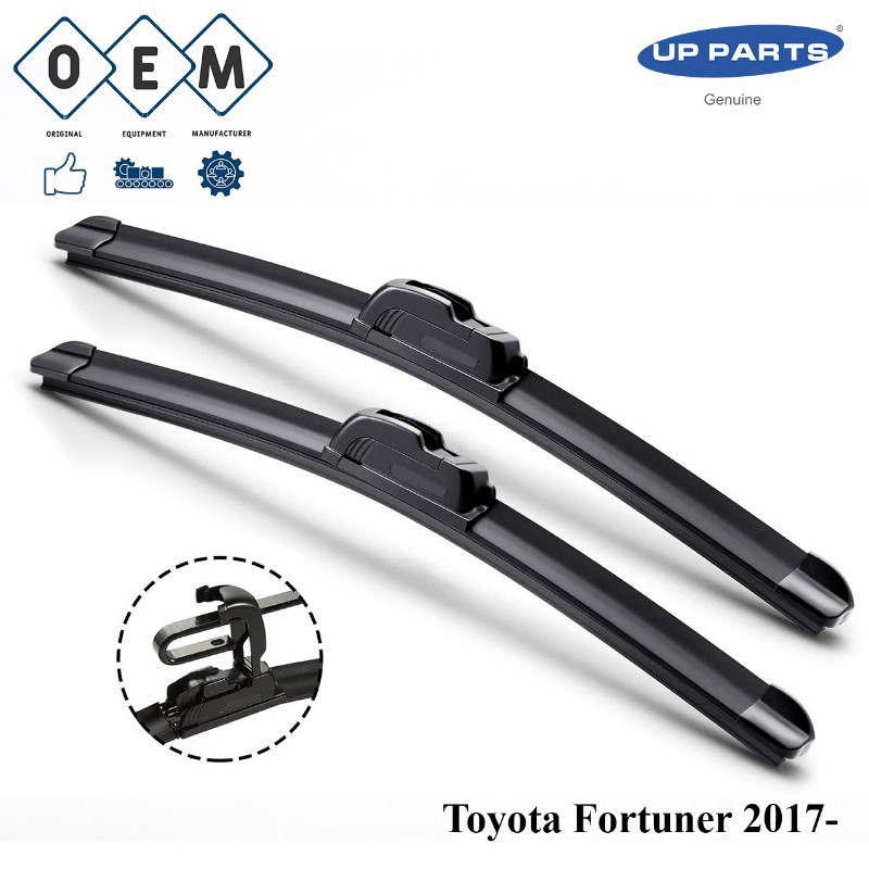 Bộ gạt mưa xương mềm xe Toyota Fortuner 2017-