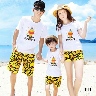 combo 3 áo gia đình in theo yêu cầu