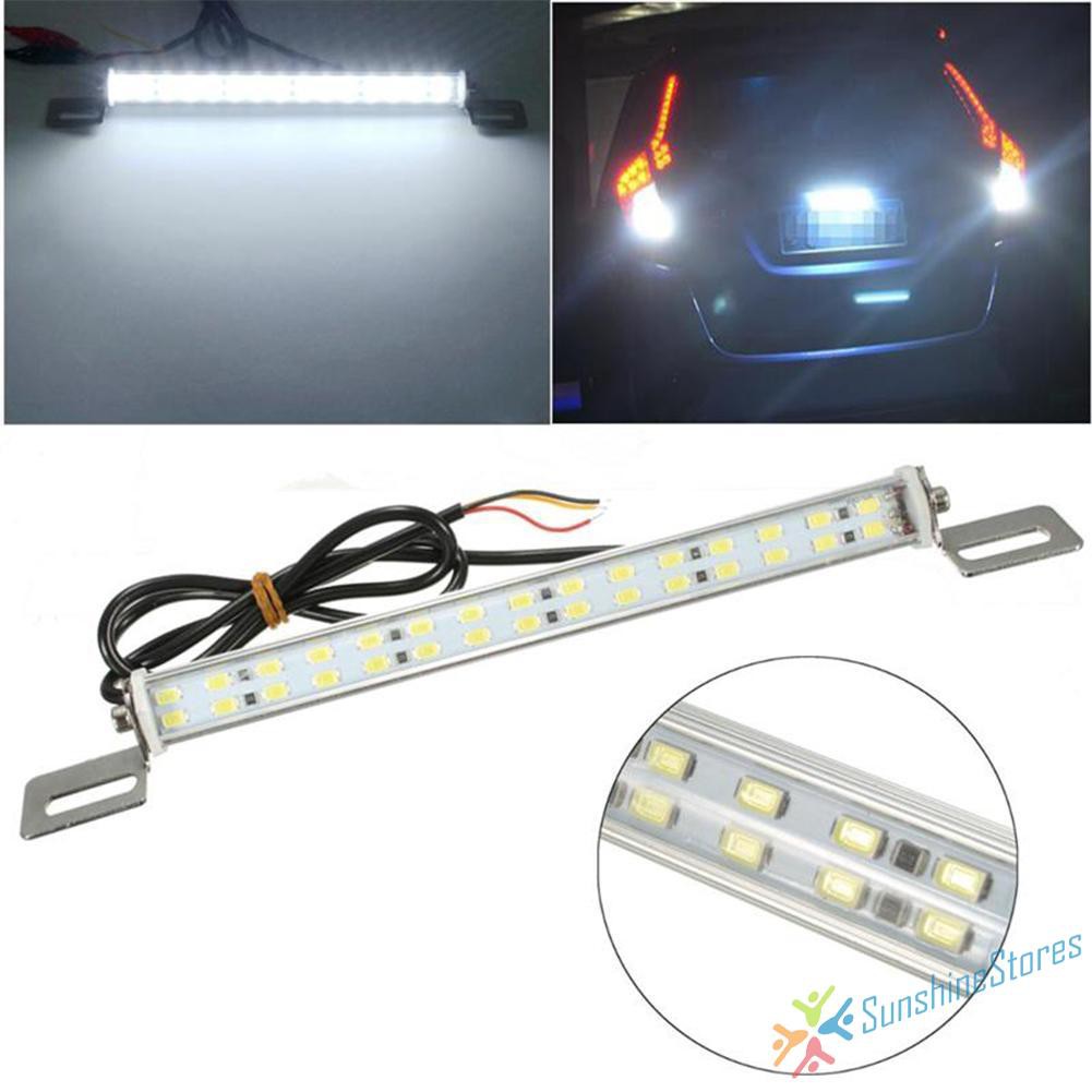  READY STOCK30 LED Car Rear License Plate Light Bar SMD 5730 Brake Lamp Reverse Light