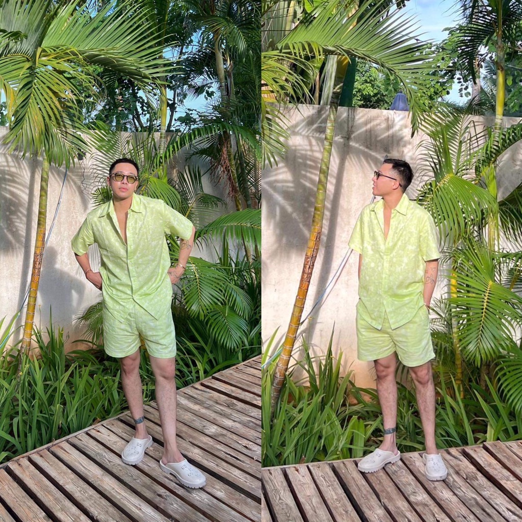 Set quần áo vải cotton UNCLÉ Stitches