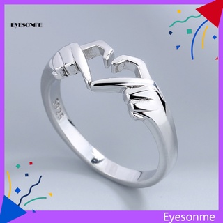 Nhẫn Hình Đôi Mắt Màu Sắc Đơn Giản Có Thể Điều Chỉnh Kích Cỡ
