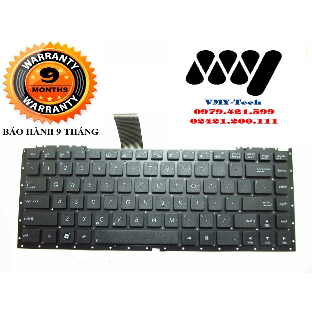 Bàn phím laptop Asus U33 U43 U33JC U43 U43F U43JC U43SD
