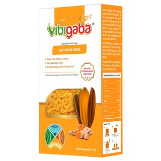 Mã GROXUAN1 giảm 8% đơn 150K Gạo mầm nghệ Vibigaba hộp 1kg hạt ngọc trời