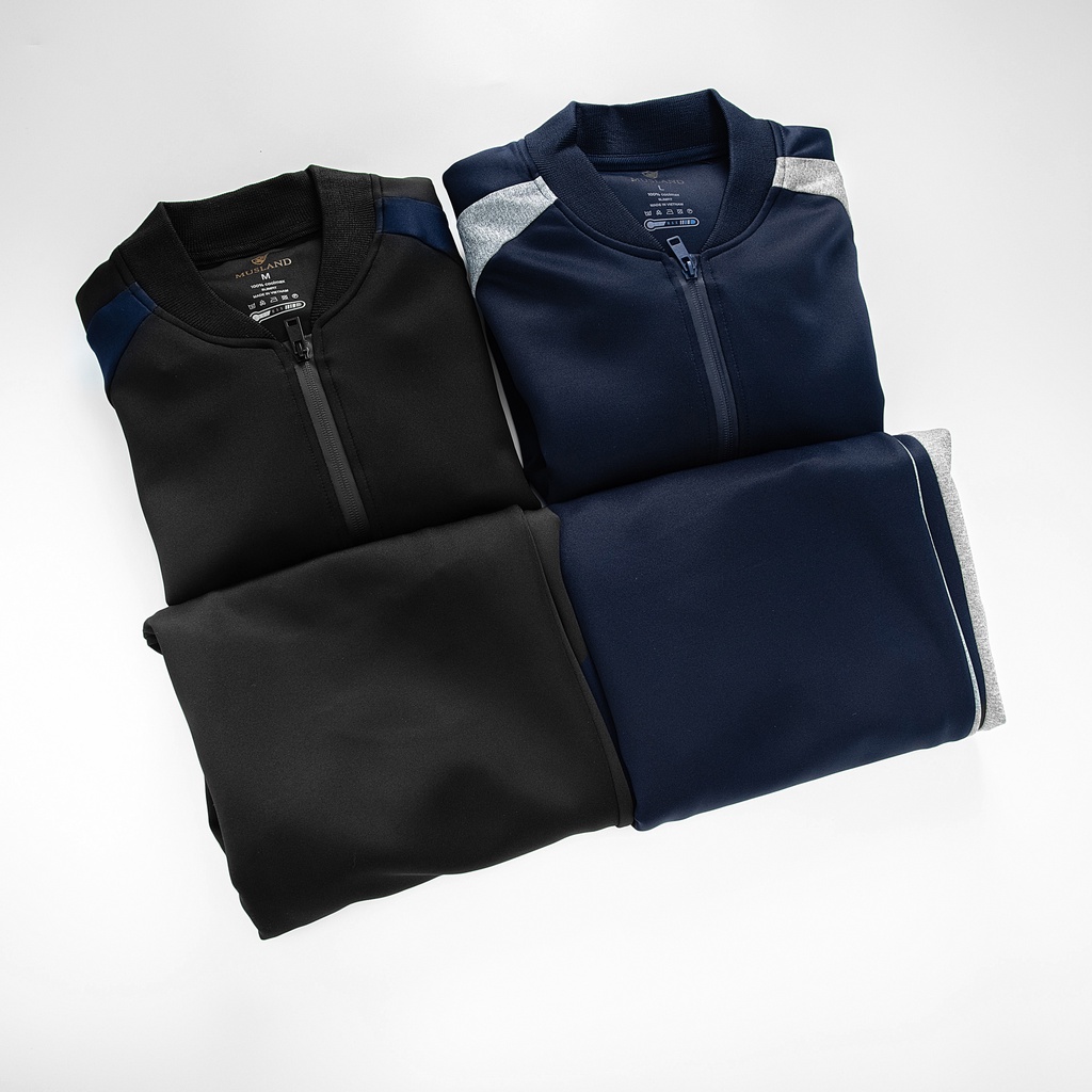 Set Bộ Nỉ Thể Thao Nam Phản Quang 7 Màu Musland BNOLO4 - Set Nỉ Thể Thao Năng Động, Ấm Áp Cho Thu Đông