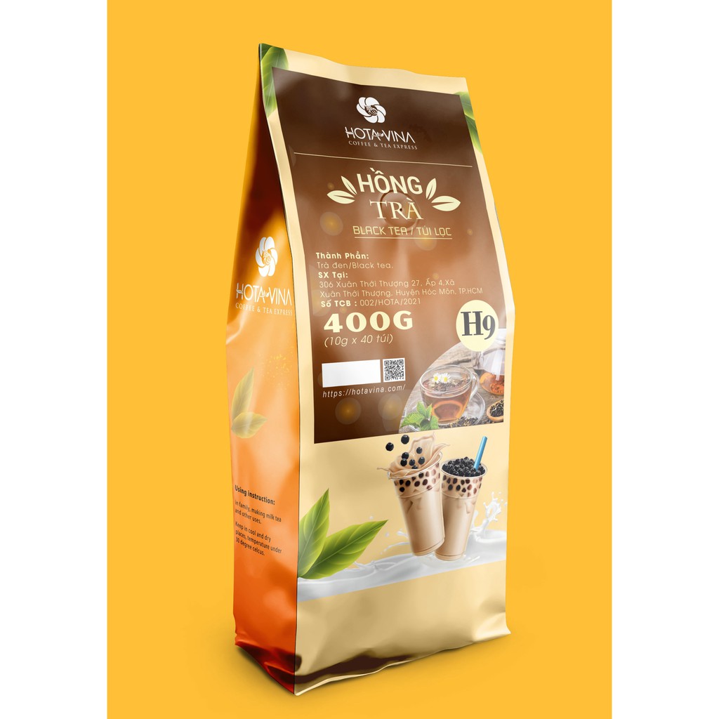 HỒNG TRÀ TÚI LỌC 400G