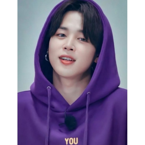 Áo Hoodie Màu Tím YOU NEVER WALK ALONE SEVEN WITH YOU MADE BY JIMIN BTS