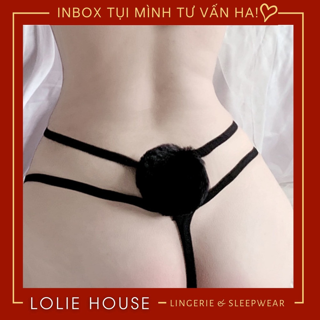 Bộ đồ lót ren cosplay thỏ sexy có choker cổ, set đồ lót ren sexy cosplay thỏ LOLIE HOUSE - CP54