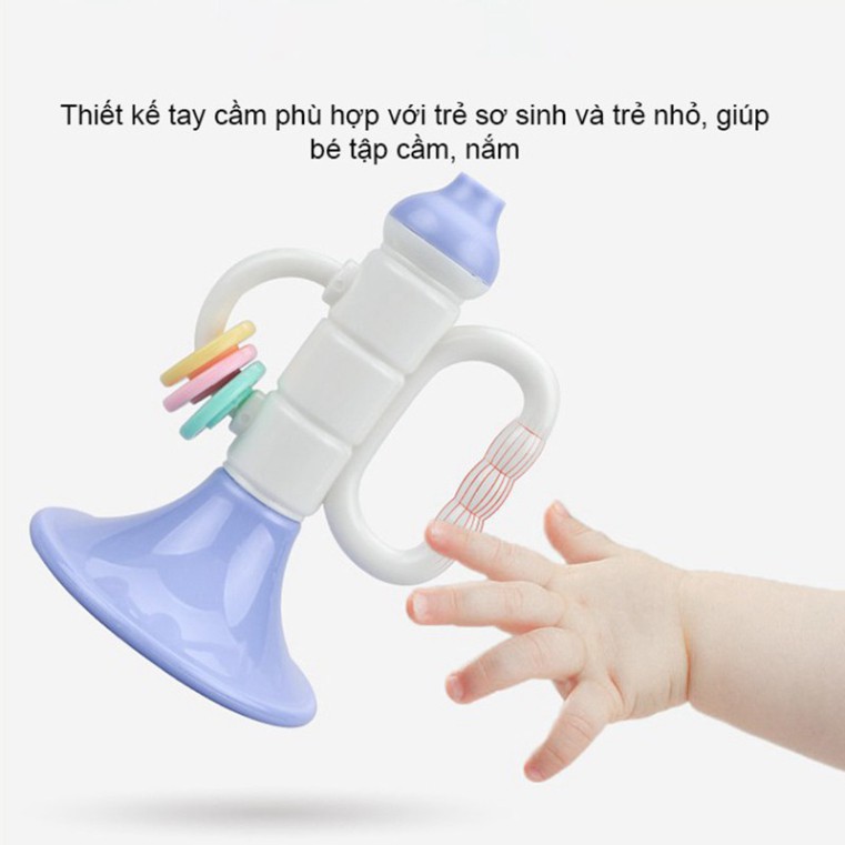 Bộ xúc xắc gặm nướu cho bé 9 món chính hãng Gorygeo Baby Hàn Quốc, nhựa cao cấp tiệt trùng được