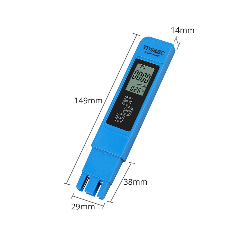 Bút Thử Nghiệm Độ Ph Giá Trị / Lcd Tds Ec