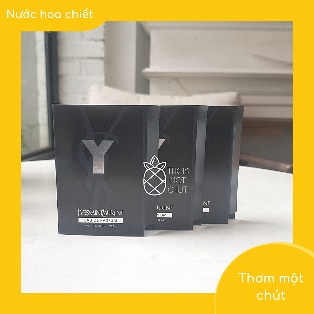 Thơm một chút - Vial nước hoa YSL Y EDP 1.2 ml