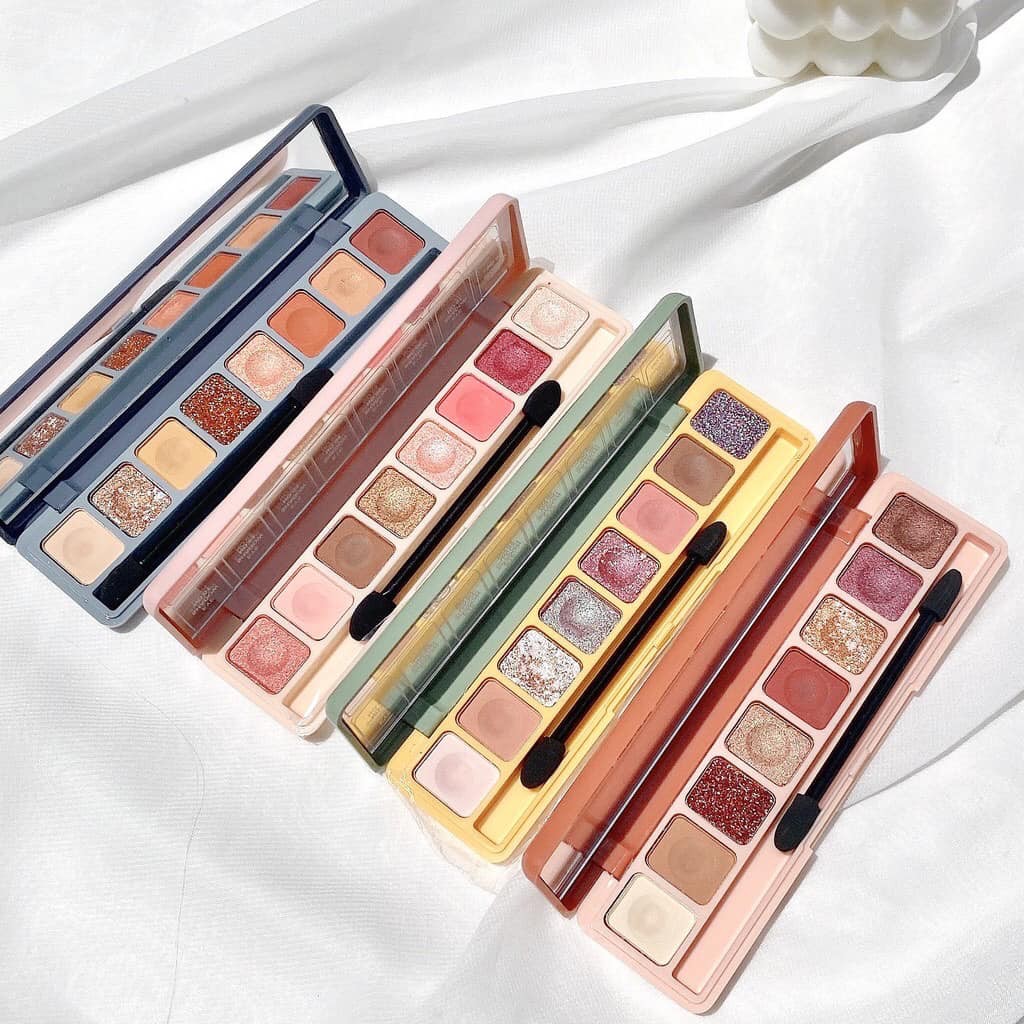 Bảng Phấn Mắt Nhũ 8 Ô Màu Lameila | BigBuy360 - bigbuy360.vn