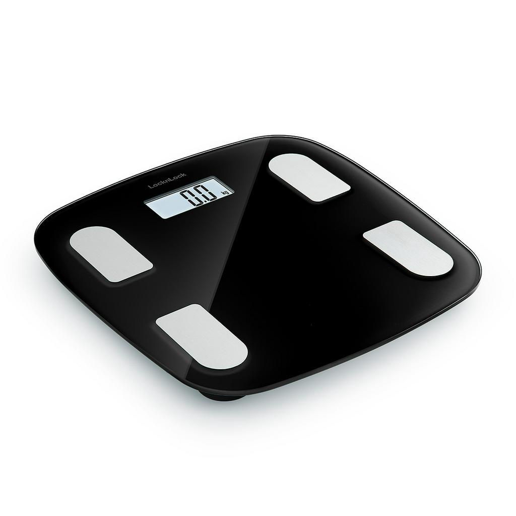 Cân sức khỏe điện tử Lock&amp;Lock Body fat scale theo dõi các chỉ số cơ thể ENC541