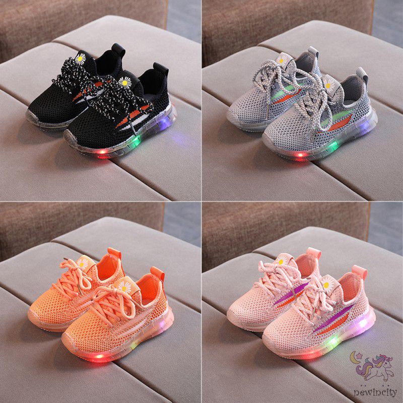 Giày Thể Thao Đế Chống Trượt Có Đèn Led Cho Bé