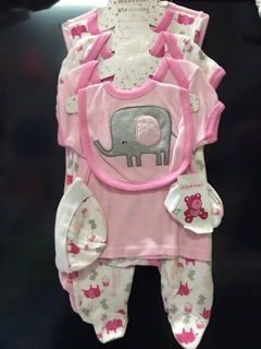 Set sơ sinh 8 món 0-3M