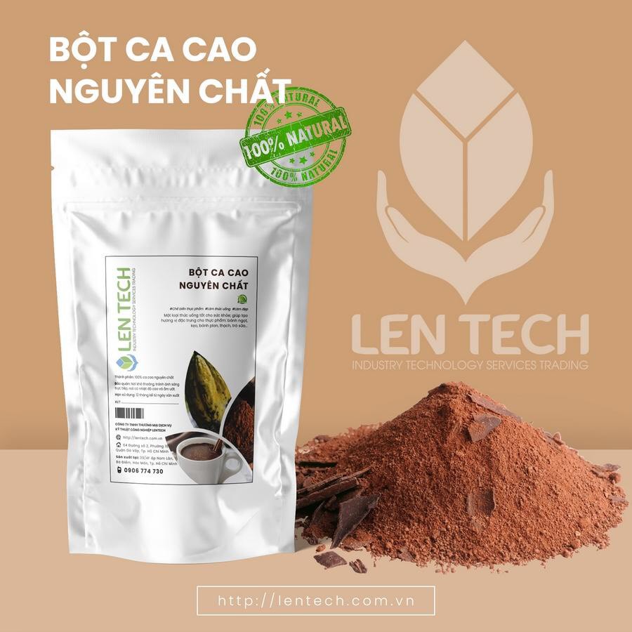 BỘT CA CAO LENTECH 500g