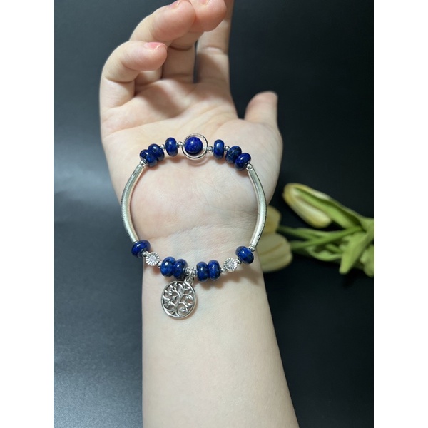 Vòng tay xanh biển Lapis - lazuli