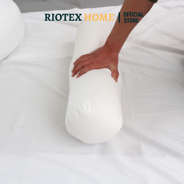 Ruột gối ôm cao cấp RIOTEX 35x100cm êm ái,tơi xốp, ít xẹp lún, thấm hút, không gây bức bối