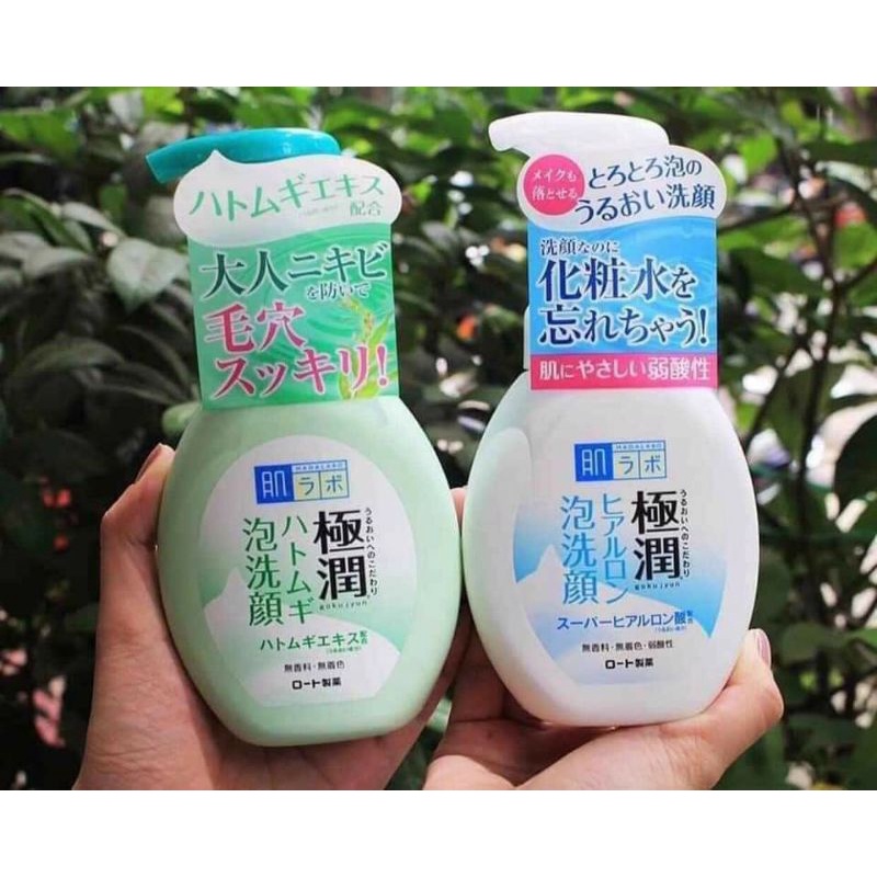 Sữa rửa mặt tạo bọt