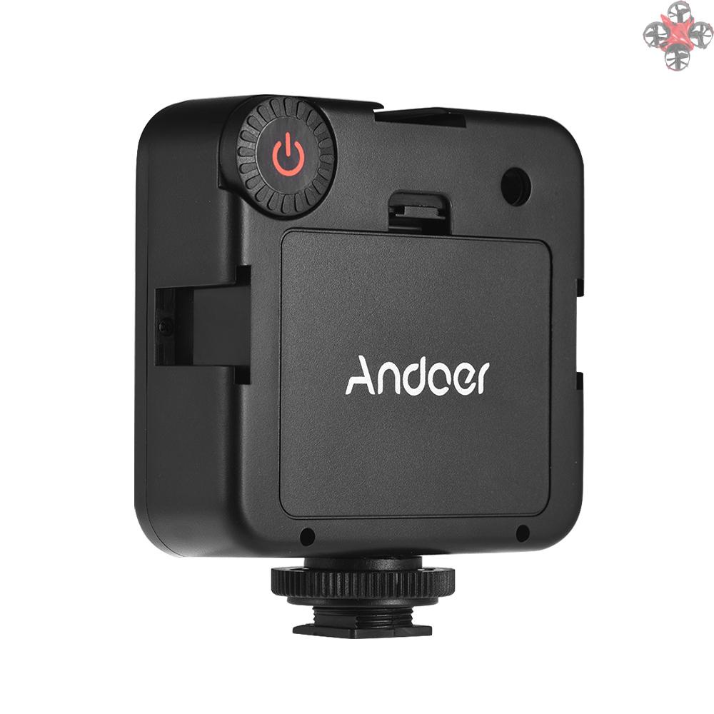 Bảng Đèn Led Mini Andoer W81 6.5w 6000k Có Thể Điều Chỉnh Độ Sáng Cho Dji Ronin-S Osmo Mobile 2 Zhiyun Smooth 4 Gimbal