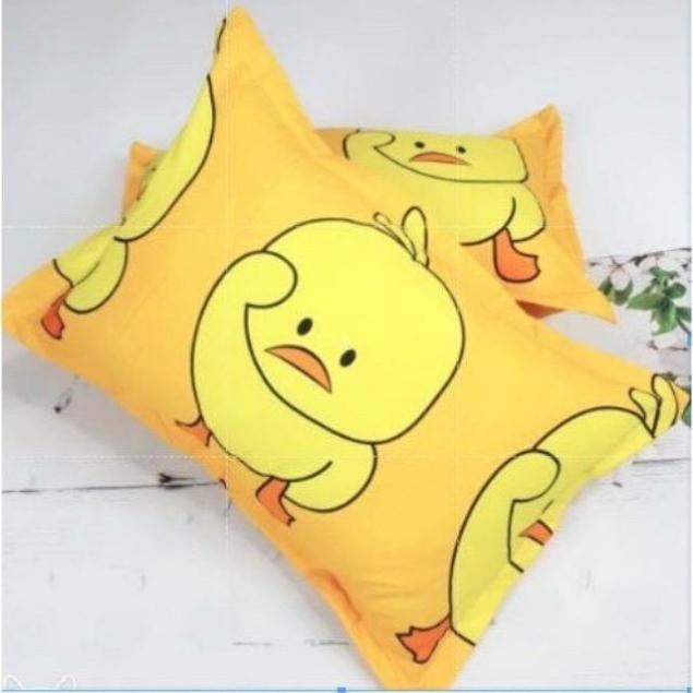 Vỏ Gối Nằm Cotton Poly Cao Cấp, Nhiều Màu Kích Thước 45x65