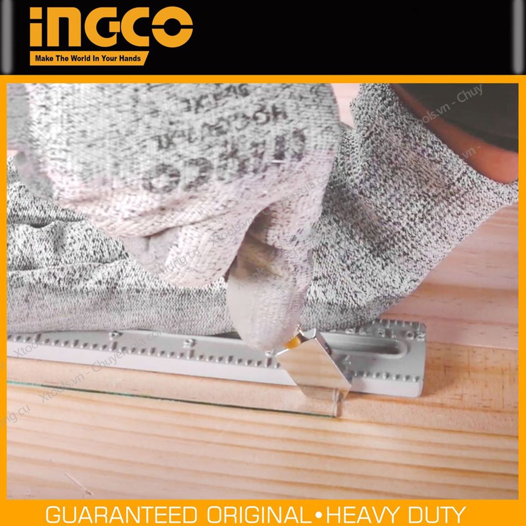 Dao cắt kính INGCO HGCT03 178mm Bút cắt kiếng hợp kim cao cấp chống rỉ sét, lưỡi dao sắc bén, độ dài cắt lên đến 5000m