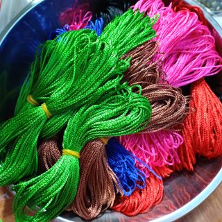 Bó 20m dây dù thắt vòng tay size 1mm