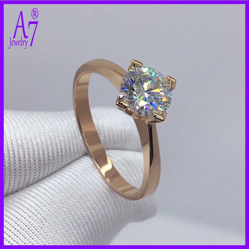 Nhẫn Đeo Chéo Dạng Hở A7 Pt950 Platinum Moissanite