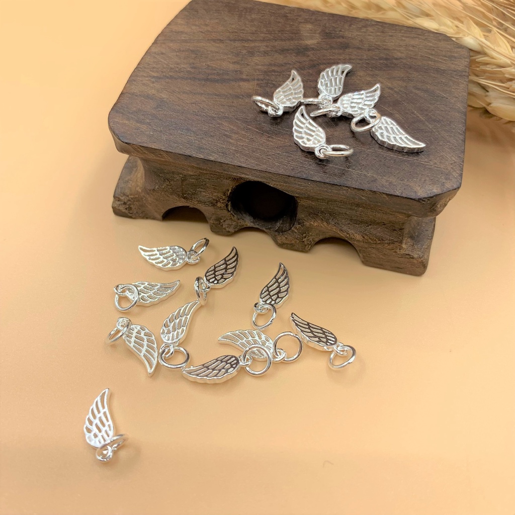 Charm móc treo cánh thiên thần mẫu mới - Charm Bạc 925 - Mã CB291