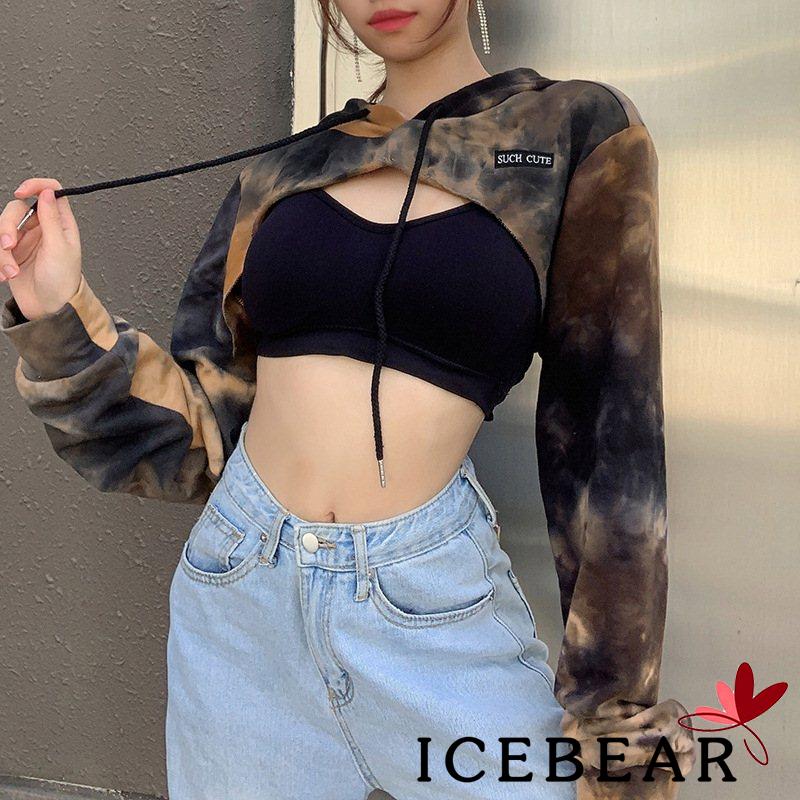 Áo Nỉ Nữ Dài Tay Có Mũ Thời Trang Hàn