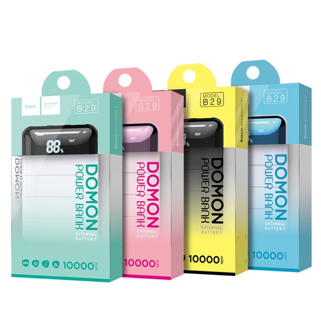 Sạc dự phòng HOCO B29 - 10000 mAh BH Chính Hãng