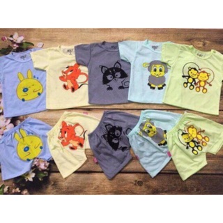 Combo 25  bộ cộc tay cotton