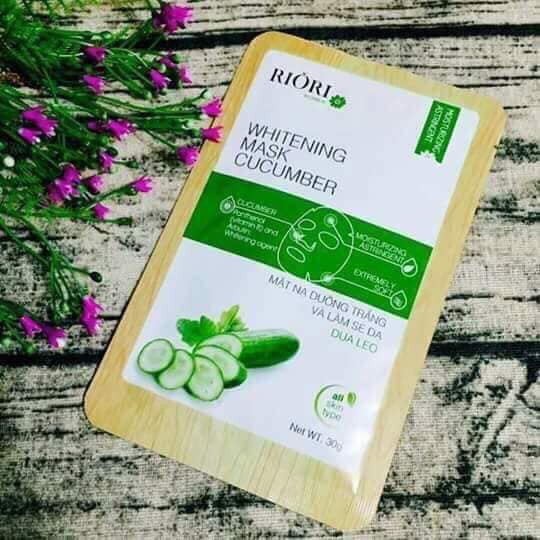 [MĐ]  Mặt Nạ Dưỡng Da Cenllulose Riori Mask Cucumber - Hương Dưa Chuột [FREEHIP] 💎 CHO LÀN DA MÁT MẺ DỄ CHỊU HƠN💎