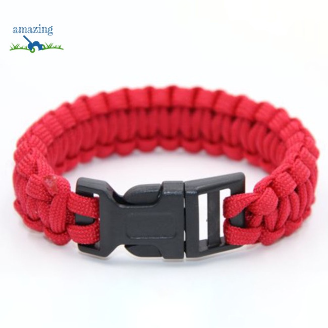 Bộ Vòng Tay Dây Dù Sinh Tồn Khẩn Cấp Kèm Móc Khóa