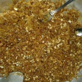 Mứt chuối xào gừng 550g