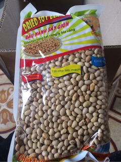 Đậu nành rang muối, đậu tương sấy giòn (500g)