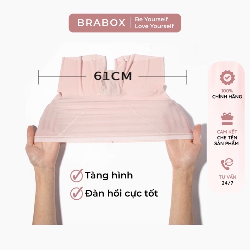 Quần mặc váy su đúc cạp cao không viền mỏng nhẹ CÓ BIGSIZE BRABOX QC72